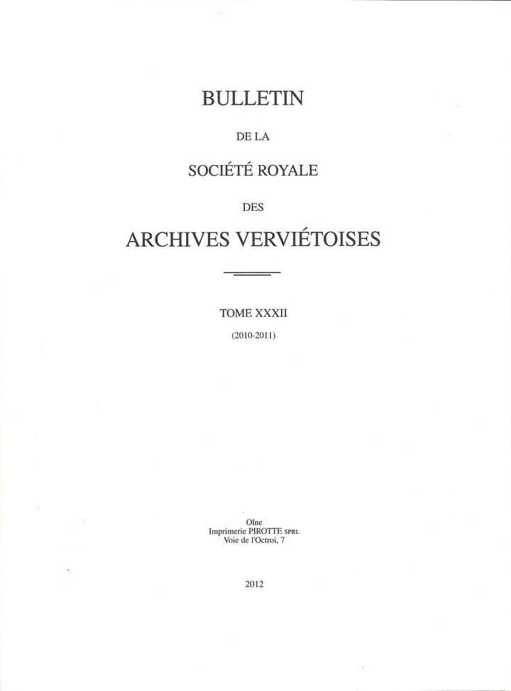 Bulletin XXXII
